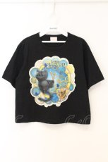画像1: PINK HOUSE / CHELSEA　鏡の国のアリスコラボ　Tシャツ 2(S) クロ O-26-06-27-044-LO-TO-OW-OS (1)