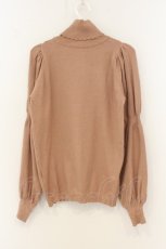 画像4: Maison de FLEUR Petite Robe / メリルの白昼夢ニット F ライトブラウン O-26-06-27-052-LO-TO-OW-OS (4)