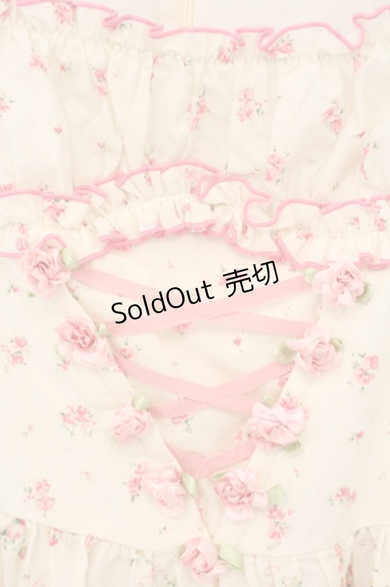 画像2: LACEMADE / Victoria Rose Corset Dress（ヴィクトリアローズコルセットドレス） M シロ O-26-06-27-001-LO-OP-IG-OS (2)