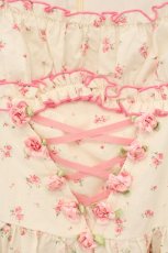 画像2: LACEMADE / Victoria Rose Corset Dress（ヴィクトリアローズコルセットドレス） M シロ O-26-06-27-001-LO-OP-IG-OS (2)