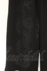 画像4: Qutie Frash / プリーツフラップワイドパンツ  ブラック O-26-06-27-005-QU-PA-IG-OS (4)