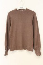 画像1: axes femme / マシンウォッシャプルニット F ブラウン O-26-06-27-056-AX-TO-OW-OS (1)