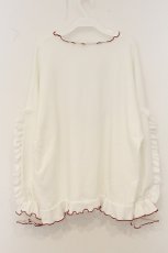 画像4: axes femme / ホイップハートトレーナー F シロ×アカ O-26-06-27-066-AX-TS-OW-OS (4)