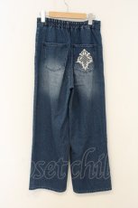 画像3: axes femme / ワイドストレートデニムパンツ F インディゴ O-26-06-27-072-AX-PA-OW-OS (3)