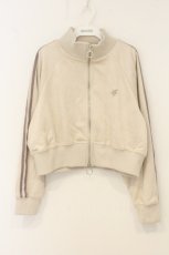 画像1: axes femme / カットスエードトラックジャケット F ベージュ O-26-06-27-076-AX-JA-OW-OS (1)