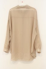 画像3: axes femme / ラメシアーシャツ F ベージュ O-26-06-27-078-AX-BL-OW-OS (3)