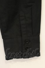 画像3: Deorart / 刺繍入りフリルブラウス L ブラック O-26-06-27-011-PU-BL-IG-OS (3)