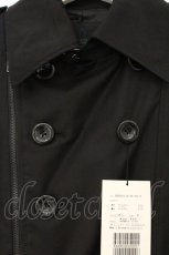 画像2: BPN FOR MEN / 変形襟ダブルボタンコート M ブラック O-26-06-27-012-GO-CO-IG-OS (2)