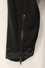 画像3: BPN FOR MEN / 変形襟ダブルボタンコート M ブラック O-26-06-27-012-GO-CO-IG-OS (3)