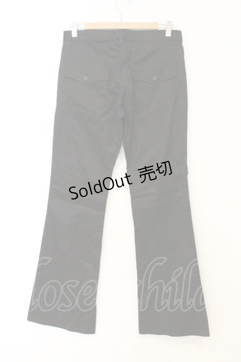画像4: BPN FOR MEN / ベルテッドパンツ M ブラック O-26-06-27-019-GO-PA-IG-OS (4)