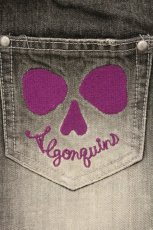 画像4: ALGONQUINS / パッチワークデニムクラッチスカート  グレー O-26-06-27-020-AL-SK-IG-OS (4)