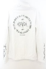 画像3: KRY CLOTHING / サークル裏起毛ハイネックトレーナー  ホワイト O-26-06-28-001-PU-TO-YM-OS (3)