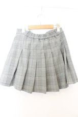 画像2: axes femme / リボンセットプリーツスカパン F グレー O-26-06-28-016-AX-PA-OW-OS (2)