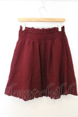 画像3: axes femme POETIQUE / 裾額縁刺繍スカート M ワイン O-26-06-28-040-AX-SK-OW-OS (3)