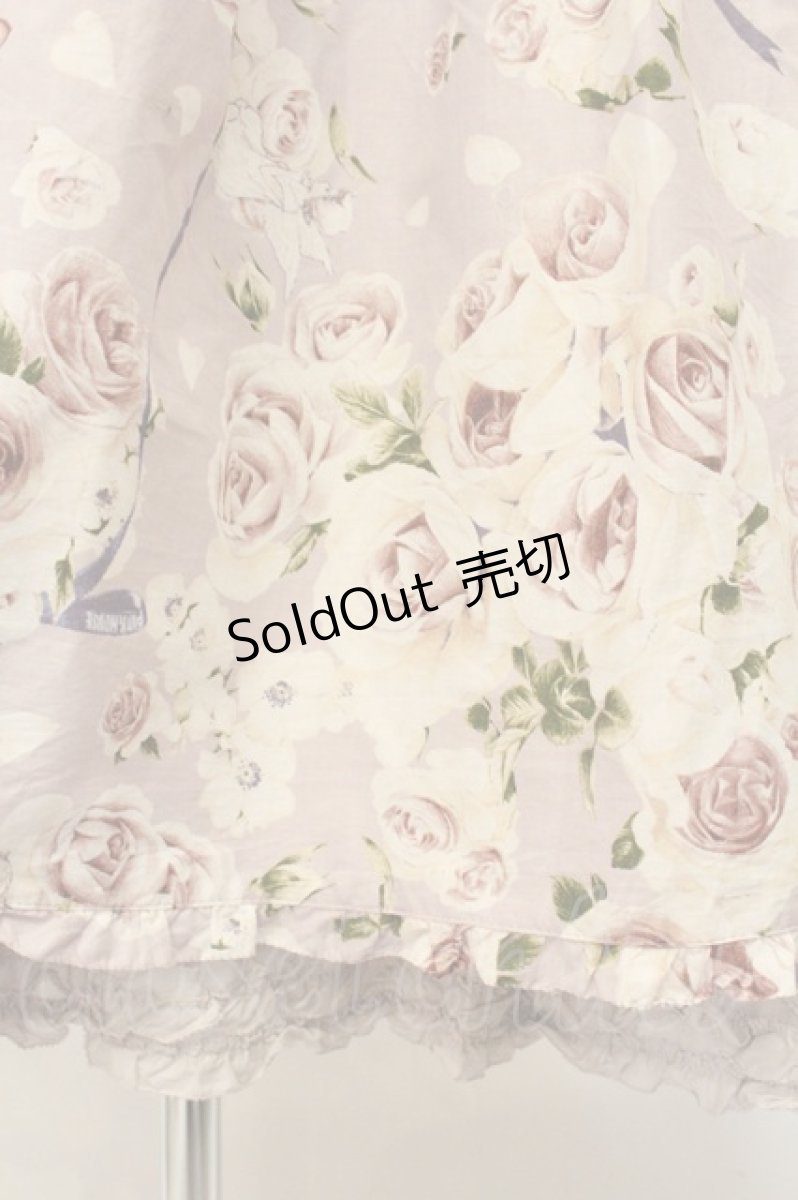 画像3: PINK HOUSE / フェアリーローズのミディ丈ワンピース  ラベンダー O-26-06-29-038-LO-OP-IG-OS (3)