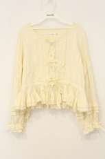 画像1: BOGUTA / ハイジの森 ブラウス L クリーム O-26-06-29-039-LO-BL-IG-OS (1)