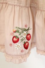 画像3: PINK HOUSE / いちご刺繍キャミソールチュニック  ピンク O-26-06-29-047-LO-TO-IG-OS (3)