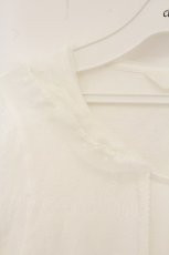 画像2: PINK HOUSE / チュールセーラー襟Tシャツ 3(M) シロ O-26-06-29-060-LO-TO-IG-OS (2)