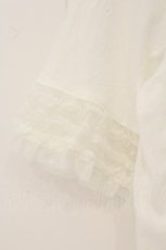 画像3: PINK HOUSE / チュールセーラー襟Tシャツ 3(M) シロ O-26-06-29-060-LO-TO-IG-OS (3)