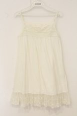 画像1: PINK HOUSE / チュールレース使いキャミソール  オフシロ O-26-06-29-061-LO-TO-IG-OS (1)