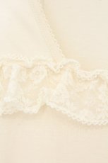 画像2: PINK HOUSE / レースティアードチュニック  オフシロ O-26-06-29-062-LO-TO-IG-OS (2)