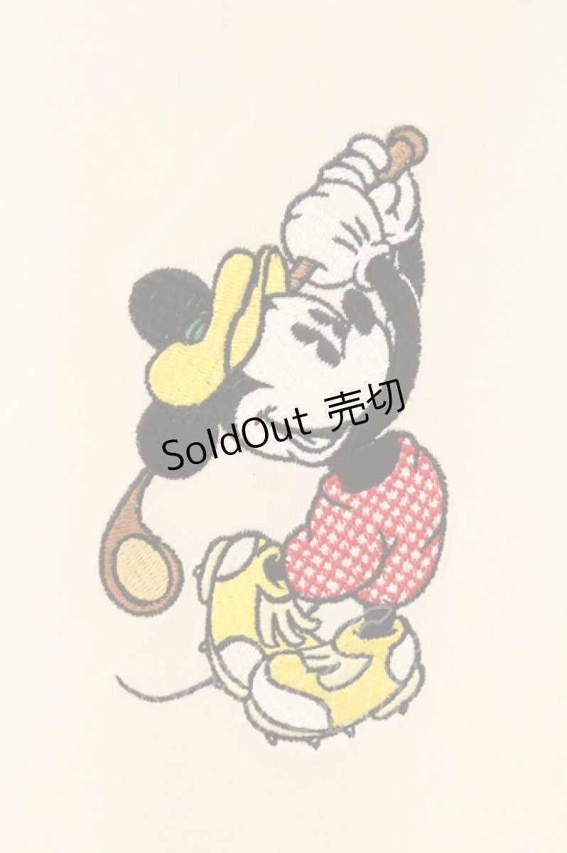 画像2: Karl Helmut / Disneyコラボ ミニー刺繍Tシャツ 3(M) アイボリー O-26-06-29-065-EL-TS-IG-OS (2)
