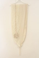 画像1: axes femme / チュールレースストール  アイボリー O-26-06-29-069-AX-ZA-IG-OS (1)