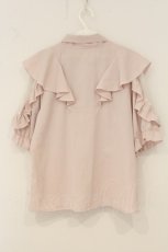 画像3: DearMyLove / ショルダーレースモテフリルボウタイブラウス 3L ピンク O-26-06-29-074-GO-BL-OW-OS (3)