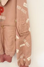 画像3: PINK HOUSE / ロゴワッペンフードブルゾン  ピンク O-26-06-29-089-LO-CO-OW-OS (3)