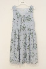 画像1: axes femme / 花柄ワンピース M サックス O-26-06-29-010-AX-OP-OW-OS (1)