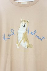 画像2: Karl Helmut / 柴犬ptTシャツ  ピンク O-26-06-29-091-EL-TO-OW-OS (2)