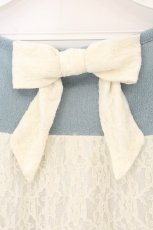 画像3: axes femme / 後ろレースニットトップス M グリーン O-26-06-29-018-AX-TO-OW-OS (3)
