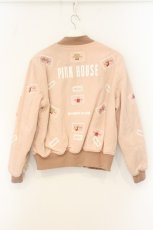 画像5: PINK HOUSE / ネームワッペン使いブルゾン  ピンク O-26-07-01-032-LO-JA-IG-OS (5)