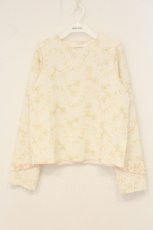 画像1: merry jenny / flower pastel tops（フラワーパステルトップス）  アイボリー O-26-07-01-044-LO-TO-IG-OS (1)