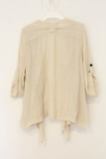 画像3: axes femme / ロールアップトッパーカーディガン M キナリ O-26-07-01-048-AX-TO-OW-OS (3)