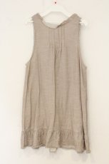 画像3: axes femme / レース切り替えノースリチュニック M キナリ O-26-07-01-052-AX-TO-OW-OS (3)