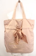 画像1: Maison de FLEUR / リボントートバッグ  ベージュ O-26-07-01-1039-LO-BG-OW-OS (1)