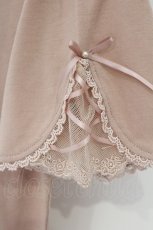 画像3: axes femme / レースリボン半袖プルオーバー M ピンク O-26-07-01-055-AX-TO-OW-OS (3)