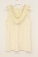 画像3: axes femme / フード付きタンクトップ M キナリ O-26-07-01-057-AX-TO-OW-OS (3)