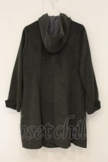 画像4: axes femme / モチーフレース使いダッフルコート L 杢グレー O-26-07-01-058-AX-CO-OW-OS (4)
