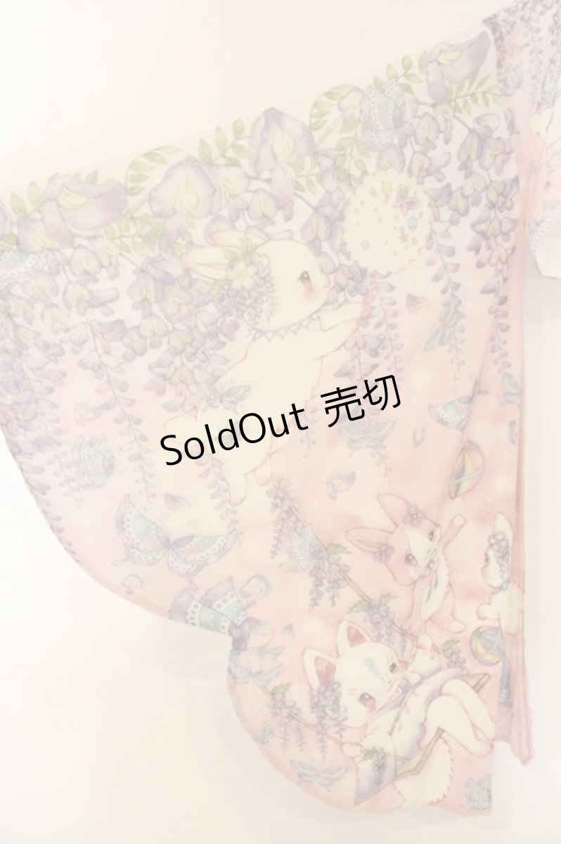 画像3: Royal Princess Alice / 絢爛藤祭り振袖ジャケット  ピンク×藤色 O-26-07-01-063-LO-TO-OW-OS (3)