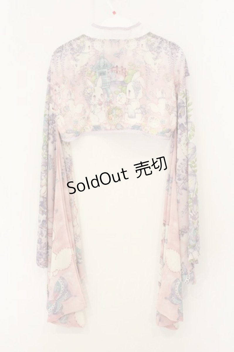 画像4: Royal Princess Alice / 絢爛藤祭り振袖ジャケット  ピンク×藤色 O-26-07-01-063-LO-TO-OW-OS (4)
