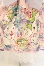 画像4: Royal Princess Alice / 絢爛藤祭り たまコラボ 帯付きドレス  ピンク×藤色 O-26-07-01-064-LO-OP-OW-OS (4)