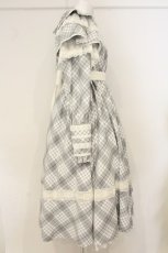 画像5: Hoshibako Works / 【路面店限定販売】リリアンヌ姉妹 チェックワンピース(ロング丈)  グレー O-26-07-01-070-LO-OP-OW-OS (5)
