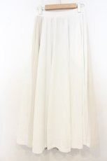 画像3: Qutie Frash / 和柄プリーツロングスカート  ホワイト O-26-07-01-2004-QU-SK-OW-OS (3)