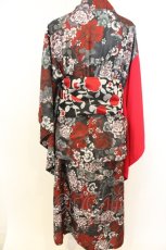 画像4: Qutie Frash / 2025 浴衣3点SET  レッド O-26-07-01-2013-QU-OP-OW-OS (4)