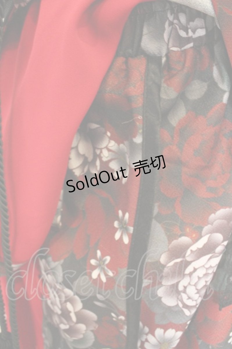 画像5: Qutie Frash / 2025 浴衣3点SET  レッド O-26-07-01-2013-QU-OP-OW-OS (5)