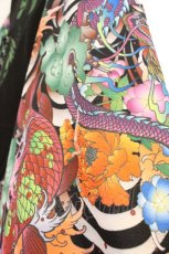 画像5: Qutie Frash / サイドロング着物カーデ  ブラック O-26-07-01-2027-QU-TO-OW-OS (5)