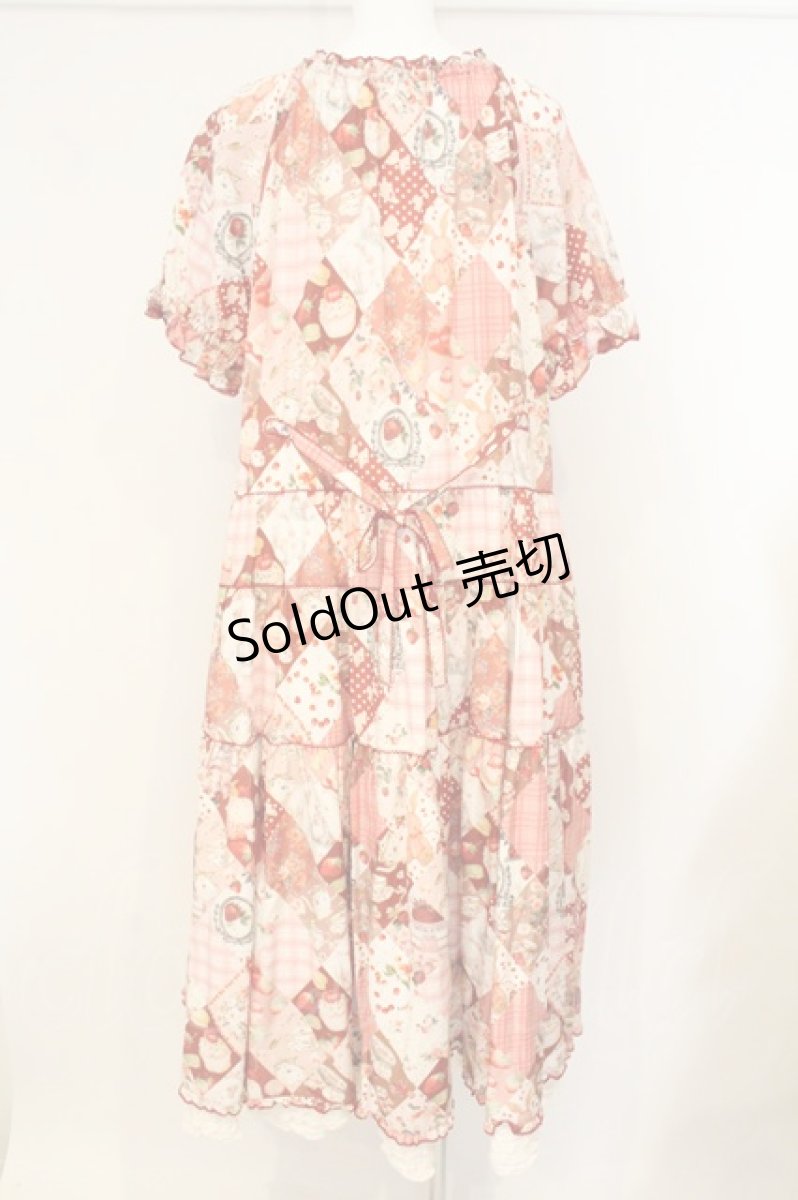 画像5: PINK HOUSE / PH Tea Party ONE PIECE　ワンピース  アカ O-26-07-01-077-LO-OP-OW-OS (5)