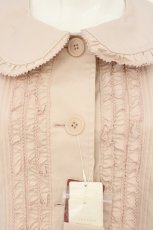 画像2: PINK HOUSE / フリル使いティアードコート  ピンク O-26-07-01-082-LO-CO-OW-OS (2)